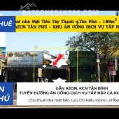 Cho thuê nhà Mặt Tiền Tây Thạnh 108m² - CẠNH AEON - KHU ĂN UỐNG-DỊCH VỤ SẦM UẤT